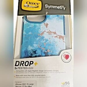 OtterBox iPhone 2021 X-Large/iPhone 12 Pro Max Symmetry Case-Seas the Day